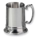 engravable 16 oz stainless steel tankard
