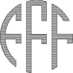 Circle Monogram Sample F