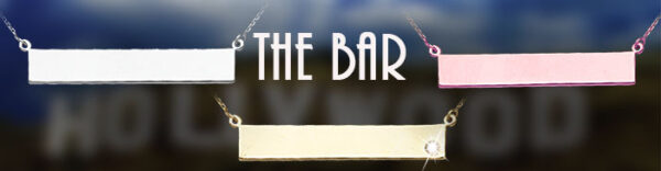 Sterling Silver Midas Bar Necklace