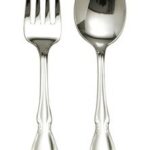 engravable oneida chateau baby flatware baby 2 piece
