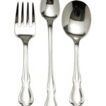 engravable oneida chateau baby flatware baby 3 piece set