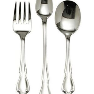 engravable oneida chateau baby flatware baby 3 piece set