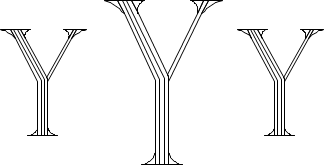 Roman 4-Line Monogram Sample Y