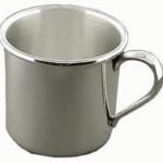 Engravable cup with handle